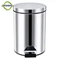 metal trash receptacles